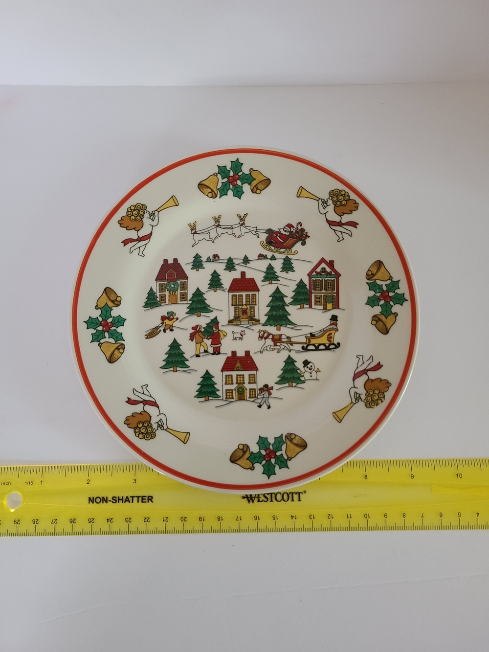 Vintage Jamestown Joy Of Christmas Dessert/Salad Plate